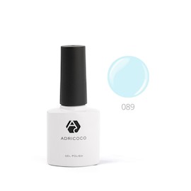 AdriCoco Лак для ногтей 8 мл тон 089 (светло-голубой)