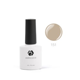 AdriCoco Лак для ногтей 8 мл тон 151 (светло-песочный)