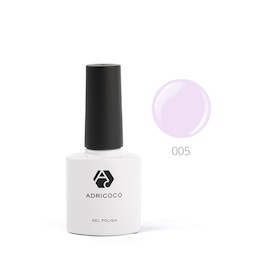 AdriCoco Лак для ногтей 8 мл тон 005  (светло-лиловый)