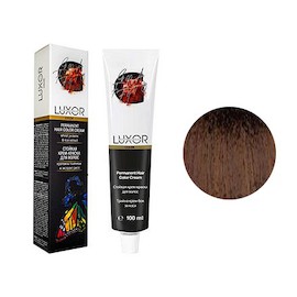 Luxor Стойкая Краска для волос тон 7.70 100 мл блондин интенсивный шоколадный.