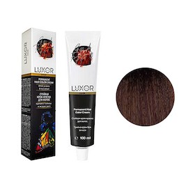Luxor Стойкая Краска для волос тон 7.75 100 мл блондин шоколадный махагоновый