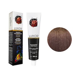 Luxor Стойкая Краска для волос тон 8.72 100 мл  светлый блондин шоколадный фиолетовый