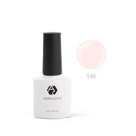 AdriCoco Лак для ногтей 8 мл тон 146 (цветочный белый )