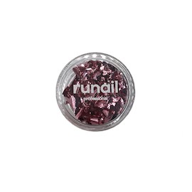 RuNail Дизайн для ногтей Поталь Розовое золото