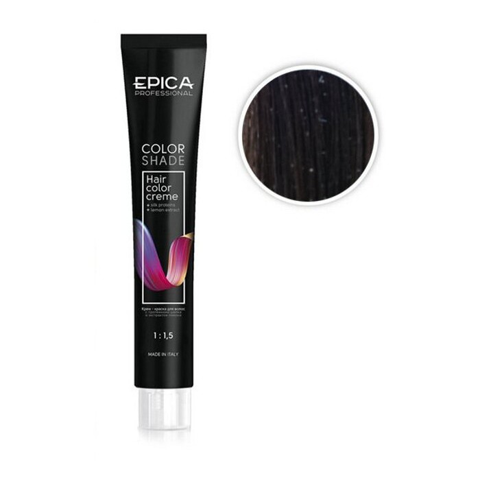 Epica Colorshade Краска д/волос тон 4.71 шатен шоколадно-пепельный, 100 мл