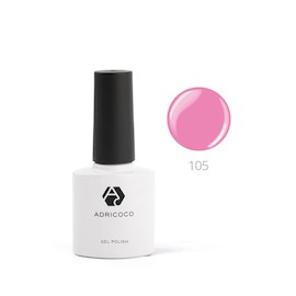 AdriCoco Лак для ногтей 8 мл тон 105 (розовая орхидея)