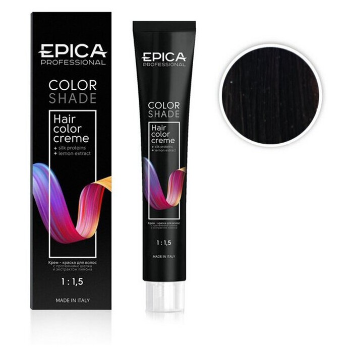 Epica Colorshade Краска д/волос тон 4.73 шатен шоколадно-золотистый, 100 мл