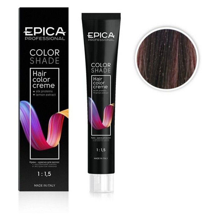 Epica Colorshade Краска д/волос тон 4.75 шатен палисандр, 100 мл