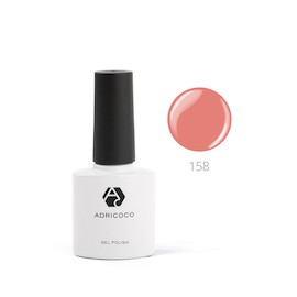 AdriCoco Лак для ногтей 8 мл тон 158 (розовый нектарин)