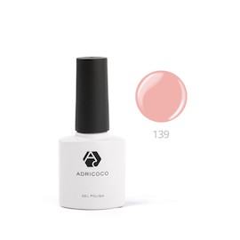 AdriCoco Лак для ногтей 8 мл тон 139 (персиковый нектар)