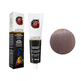 Luxor Стойкая Краска для волос тон 10.2 100 мл платиновый блондин фиолетовый.