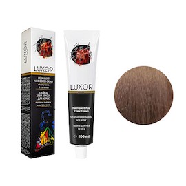 Luxor Стойкая Краска для волос тон 9.70 100 мл  очень светлый блондин интенсивный шоколадный.