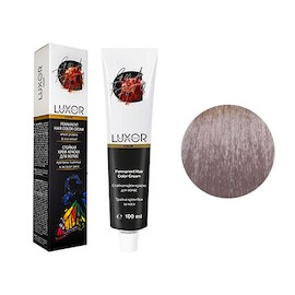 Luxor Стойкая Краска для волос тон 10.21 100 мл  платиновый блондин фиолетовый пепельный.