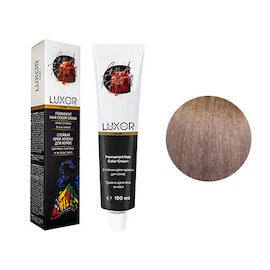 Luxor Стойкая Краска для волос тон 10.27 100 мл платиновый блондин фиолетовый шоколадный.