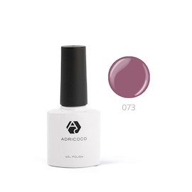 AdriCoco Лак для ногтей 8 мл тон 073 (дымчато-пурпурный)