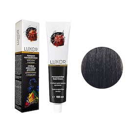 Luxor Стойкая Краска для волос тон 5.17 100 мл светлый коричневый пепельно-шоколадный.